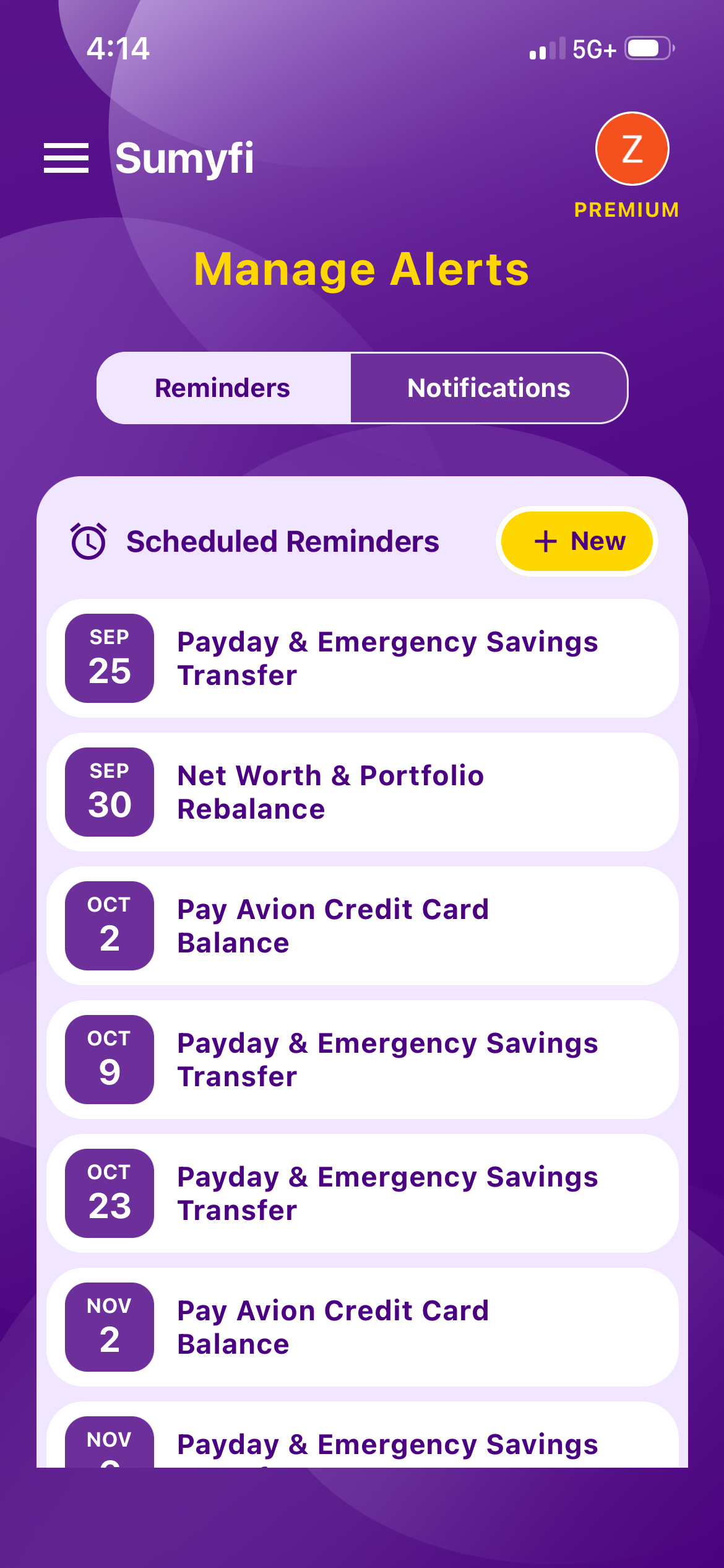 Best Finance App for ADHD Users mobile bills and reminders
